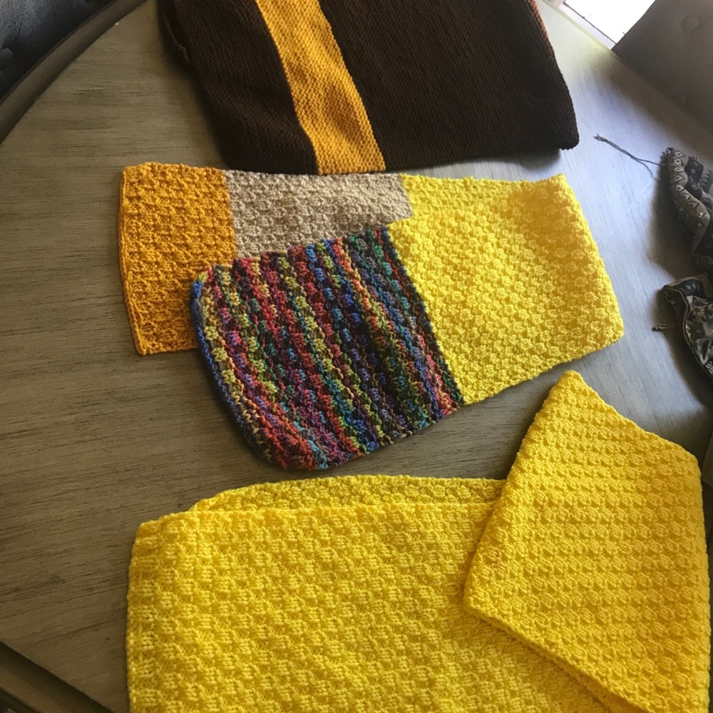 Handmade scarfs scarf shawl iso
